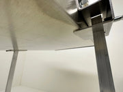 Prospector Dream 18-inch leg kit for gold highbanker and sluice box, showing sturdy metal legs with adjustable height for gold prospecting.
