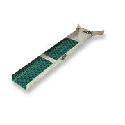 Prospector Dream 6x42 Transformer Sluice Box with Dream Mat for gold mining, shown in a folded setup with gold prospecting equipment.