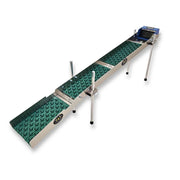 Prospector Dream 6x42 Transformer Sluice Box with Dream Mat for gold mining, portable folding sluice with gold recovery features.