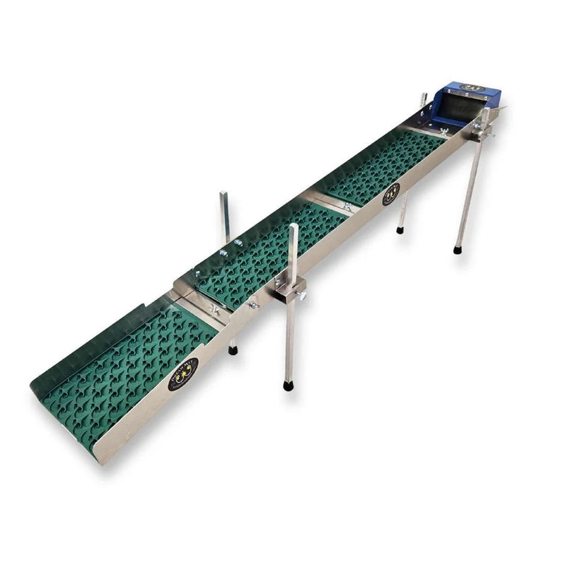 Prospector Dream 6x42 Transformer Sluice Box with Dream Mat for gold mining, portable folding sluice with gold recovery features.