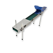 Prospector Dream 6x42 Transformer Sluice Box with Dream Mat for gold mining, folded for easy transport, showing its compact design.