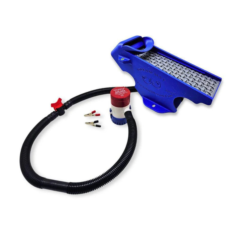 Prospector Dream Gold Clean Up Buddy 12V Kit with Dream Mat for gold prospecting, featuring a compact sluice box and micro-dredge.