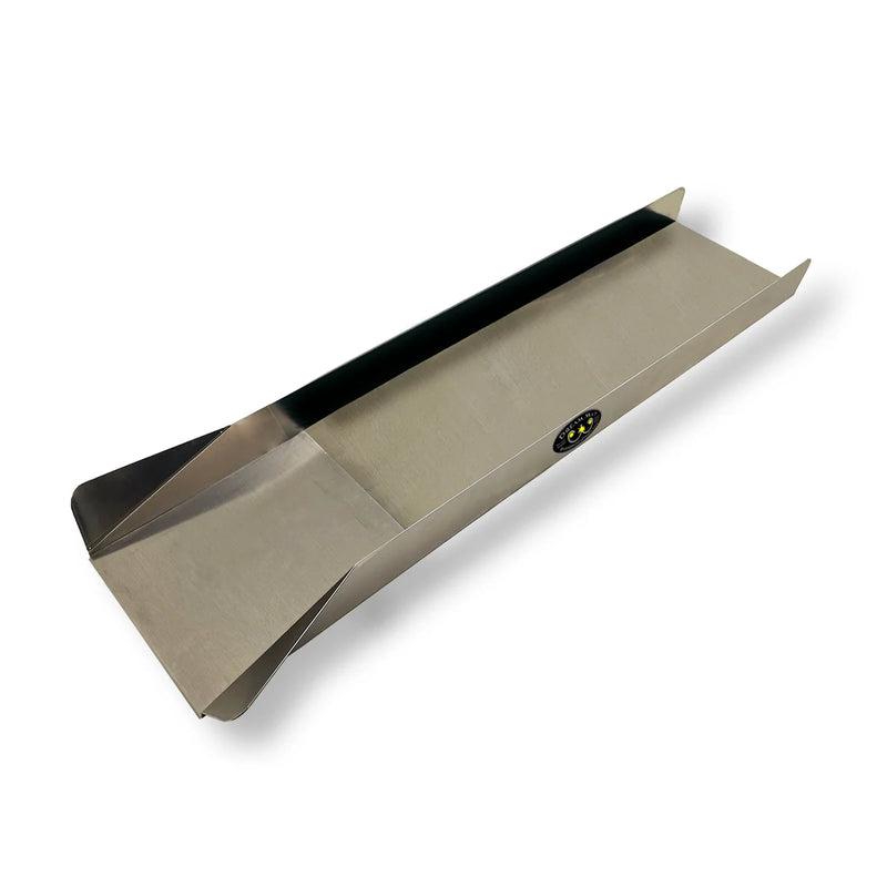 Prospector Dream 10x47 sluice box with dream mat for gold prospecting, featuring a durable metal construction and adjustable riffles.