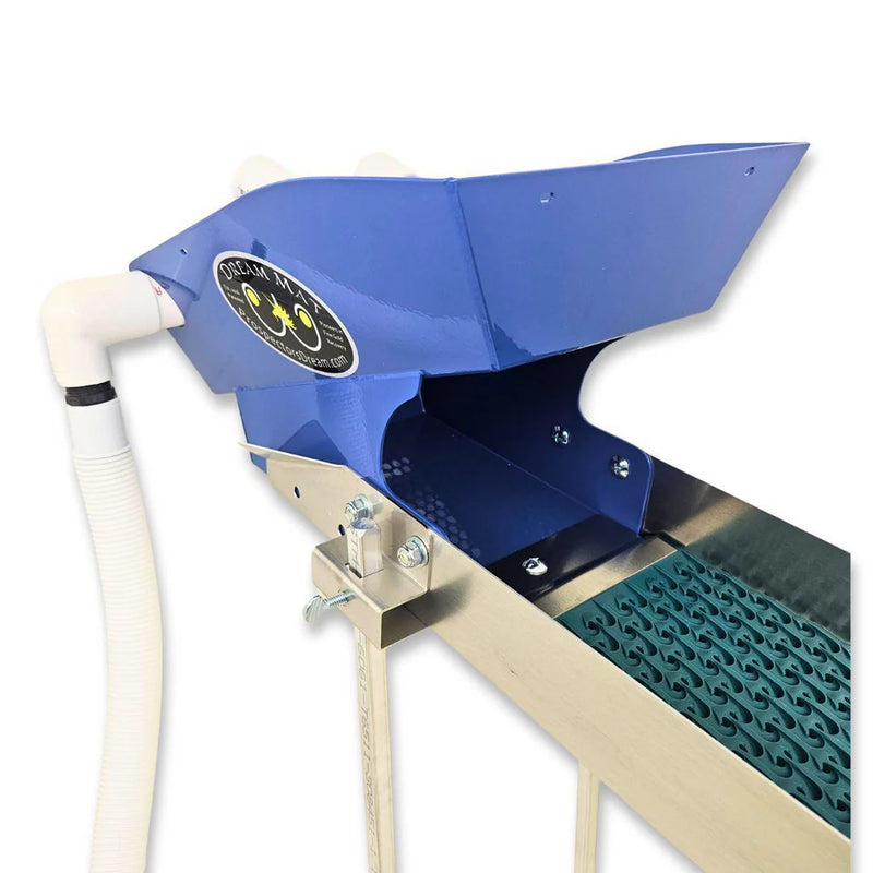 Prospector Dream 6X42 highbanker sluice box with double Dream Mat for gold prospecting and mining, featuring a micro combo setup with legs and pump.