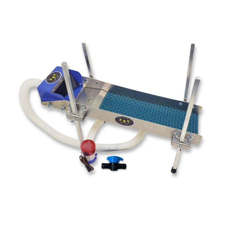 Prospector Dream Prospectors Dream 6x24 Power Sluice Box Kit with Dream Mat and 18-inch legs for gold prospecting.