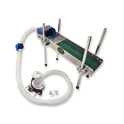 Prospector Dream 6x24 Power Sluice Box Kit with Dream Mat and 18-inch legs for gold prospecting, featuring a micro dredge mat.