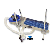 Prospector Dream 6x24 power sluice box kit with Dream Mat and 18-inch legs, used for gold prospecting and mineral separation.