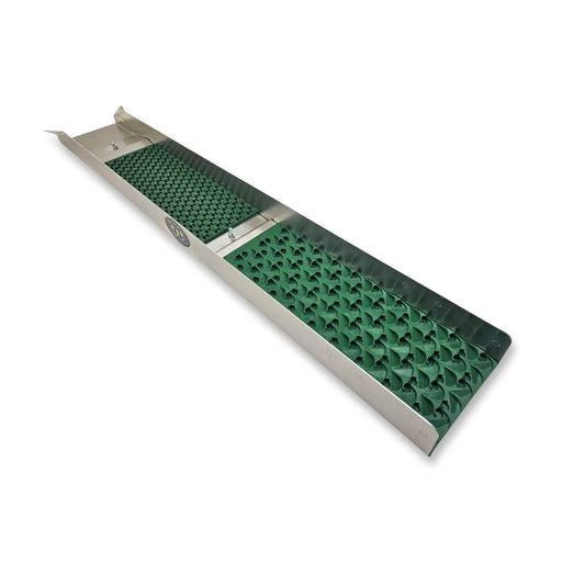 Prospector Dream 6x42 double mat sluice box with Dream Mat for gold prospecting, featuring compact design and durable construction.
