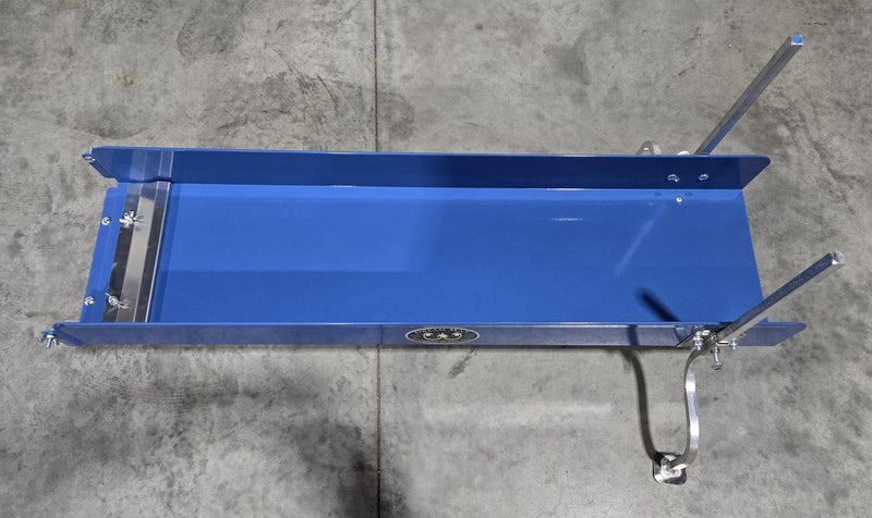 Prospector Dream 10x38 Speed Banker Extension with Dream Mat for gold mining, showing the extension and textured mat in use.