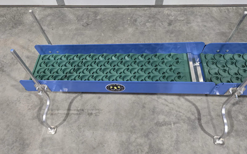 Prospector Dream 10x38 Speed Banker Extension with Dream Mat for gold mining equipment, showing the extension and mat setup.