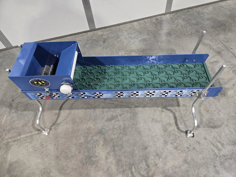 Prospector Dream 10x42 Speed Banker Power Sluice with Dream Mat for gold mining and prospecting equipment.