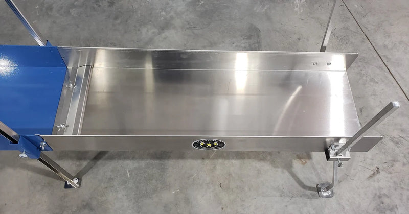 Prospector Dream 12-inch Speed Banker Extension with Dream Mat for gold mining equipment, showing the extension and mat setup.