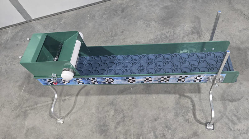 Prospector Dream 8x42 Speed Banker unclassified power sluice with Dream Mat for gold mining, showing the sluice with gold recovery features.