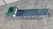 Prospector Dream 8x42 Speed Banker Power Sluice with Dream Mat for gold mining, showing the sluice and mat setup.