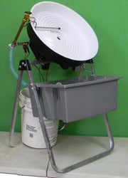 Pro Camel 18 gold prospecting sluice by TDS Camel Mining with adjustable riffles and durable aluminum construction.