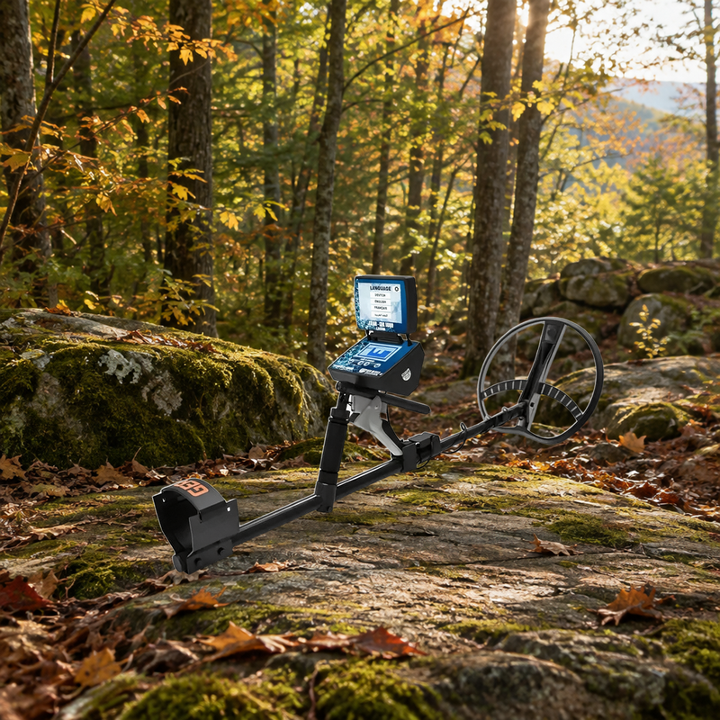 GER Detect Titan GER 1000 in Appalachian woods