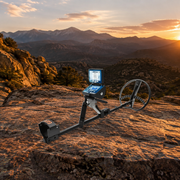 GER Detect Titan GER 1000 on a golden-hour ridge