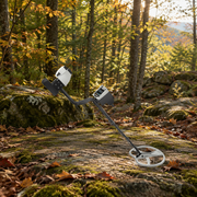 GER Detect Treasure Way in Appalachian woods