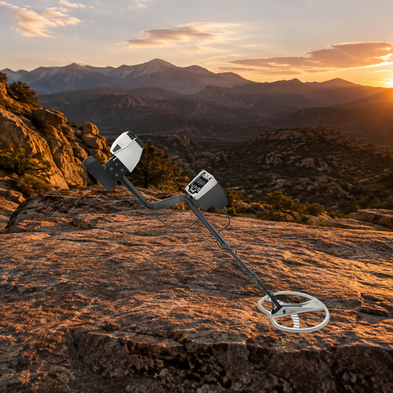 GER Detect Treasure Way on a golden-hour ridge