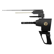 UIG Deep Seeker device for detecting gold, metals, and treasures, with a handheld electronic metal detector and control panel.
