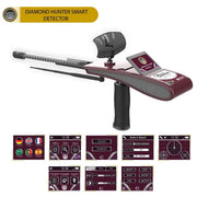UIG Diamond Hunter smart device detecting gemstones and diamonds with digital display and portable design.