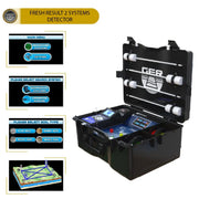 UIG Fresh Result 2 Systems Underground Water Detector device showing sensors and control panel for detecting underground water.