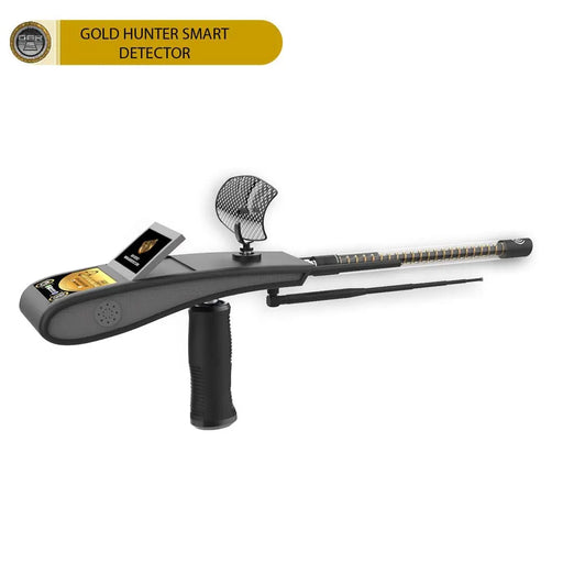 UIG Gold Hunter smart device in gold color with metal, diamond, and cavity detection features, shown with its sleek design.