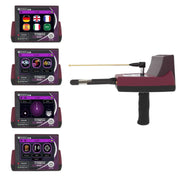 UIG Titan 500 smart device for detecting gold, metals, gemstones, and diamonds, featuring gold-colored metals and gemstone accents.