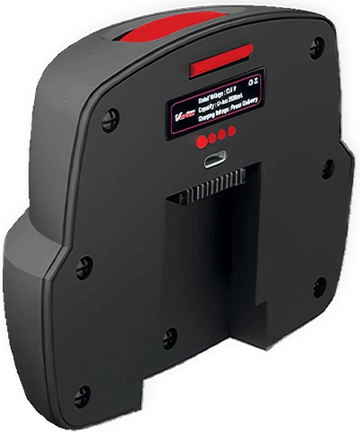 Vertex Quantum VX900 Gold metal detector with gold-colored control box and search coil, designed for gold prospecting and treasure hunting.