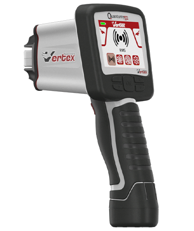 Vertex Quantum VX900 Gold Metal Detector with gold search coil and control panel, ideal for detecting precious metals.