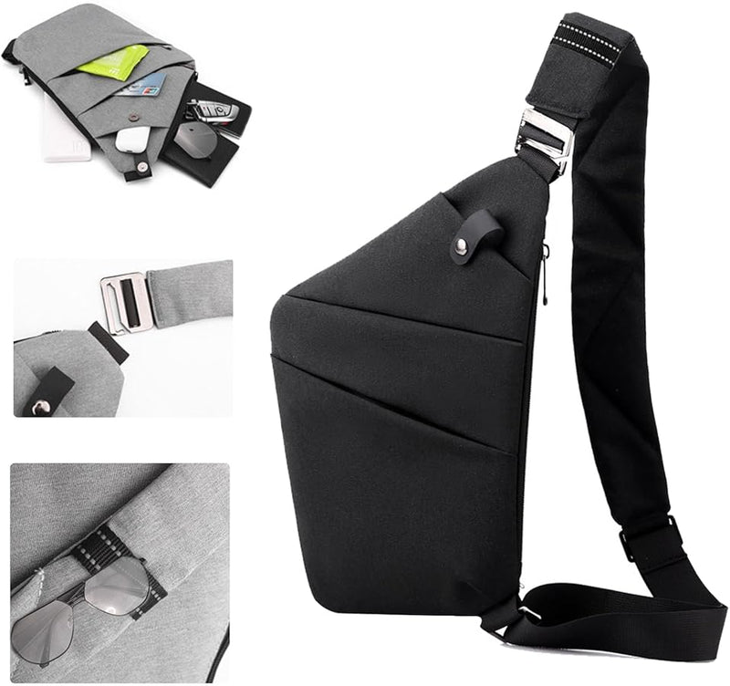LuxeGuard Anti-Theft Crossbody Bag - RFID Protected Travel Purse