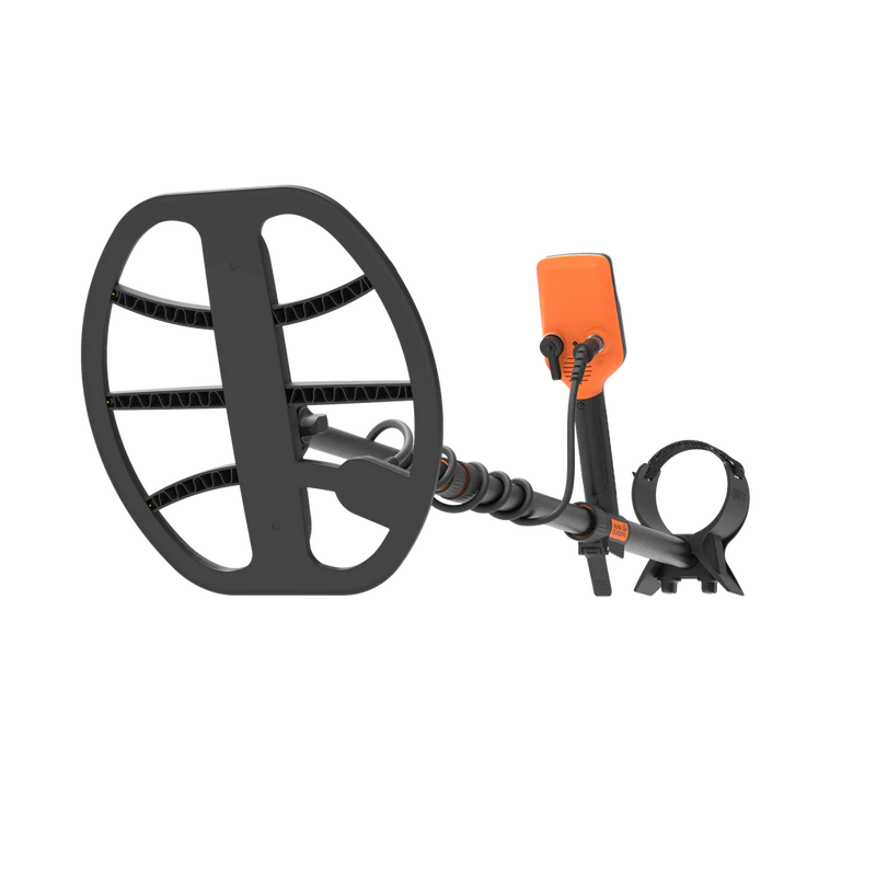 High-Sensitivity X10 Underground Metal Detector with LCD Display, Waterproof Search Coil